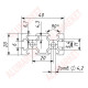 Станочный профиль 20х40 V-slot (St102)