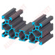 Станочный профиль 40х80x20 V-slot c-beam анодированный (St109)