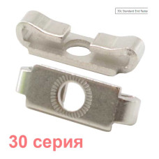 Потайной торцевой соединитель профиля 30