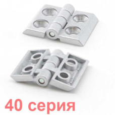 Металлическая петля серая 40 серия
