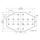 Крестовый соединитель 4х6 (3060) (pla152)
