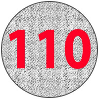 Алюминиевый круг 110 мм